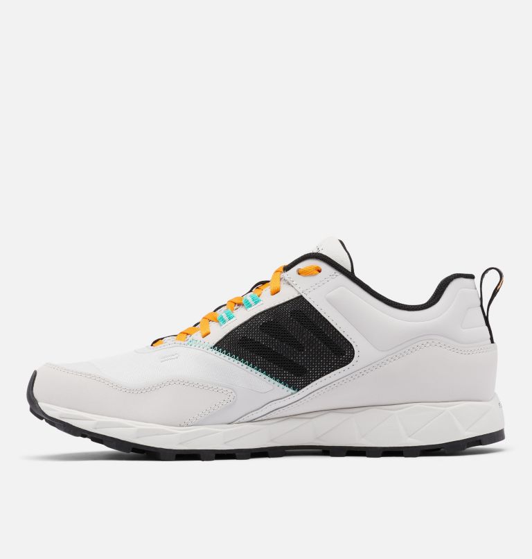 FLOW&trade; DISTRICT | 082 | 8 Men&rsquo;s Flow&trade; District Sneaker, Silver Grey, Glaze Green, medial