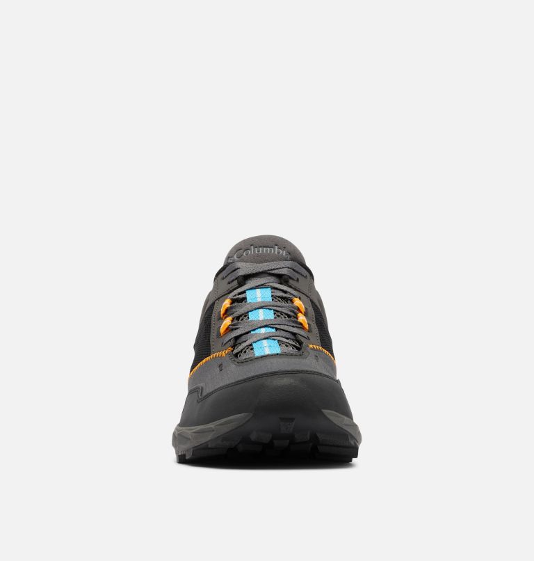 Men’s Flow District Sneaker, Color: Dark Grey, Cyan Blue, image 7