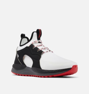 Men&rsquo;s SH/FT&trade; Aurora Outdry&trade; Walking Shoe SH/FT&trade; AURORA OUTDRY&trade; | 010 | 10, Sea Salt, Bright Red, 3/4 front