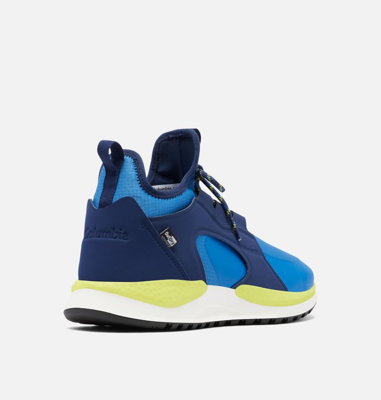 Men’s SH/FT Aurora Outdry Walking Shoe, Color: Bright Indigo, Chartreuse, image 9