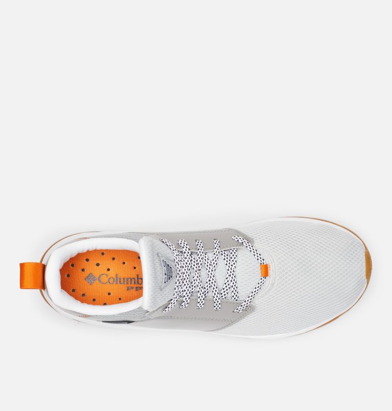 Men's PFG Tamiami Shoe, Color: Slate Grey, Light Orange, image 3