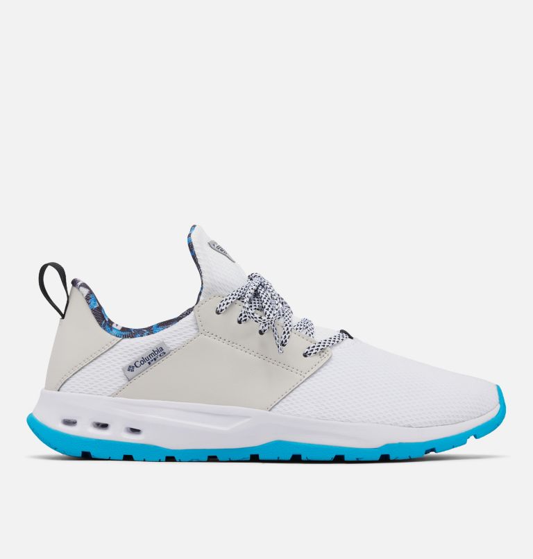 Men's PFG Tamiami Shoe, Color: White, Ocean Blue, image 1