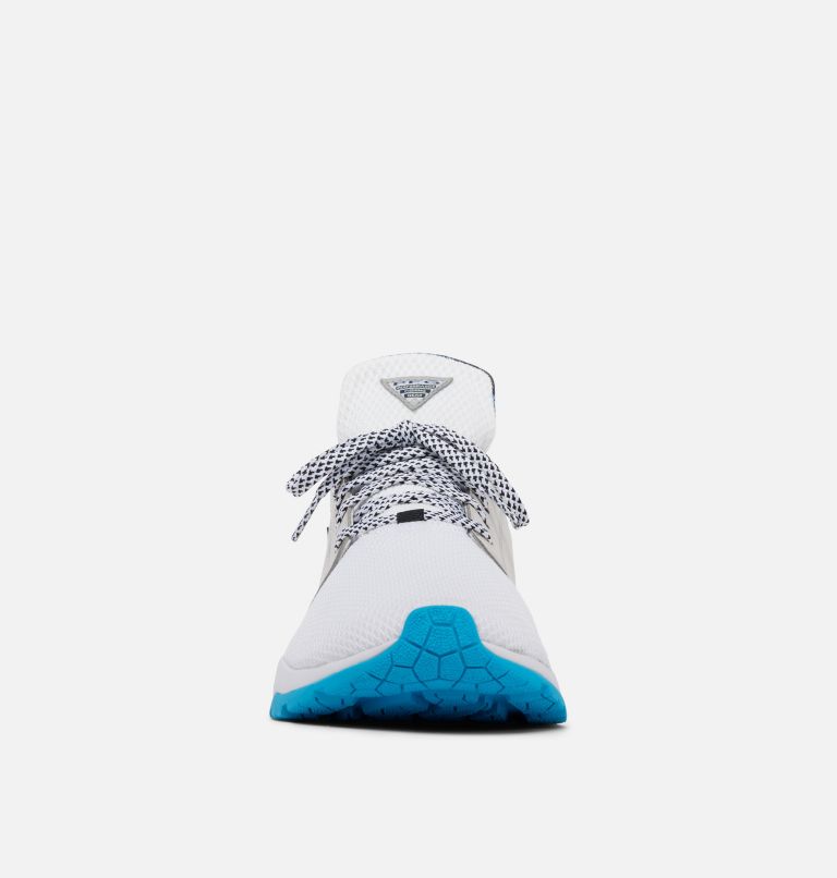 Men's PFG Tamiami Shoe, Color: White, Ocean Blue, image 8