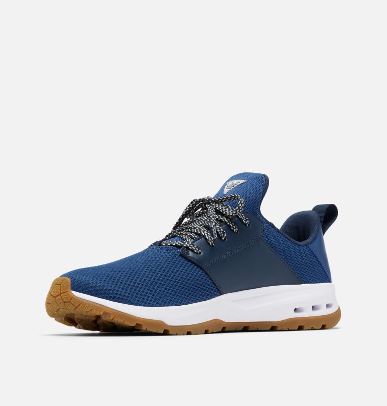 Men's PFG Tamiami Shoe, Color: Carbon, Collegiate Navy, image 6