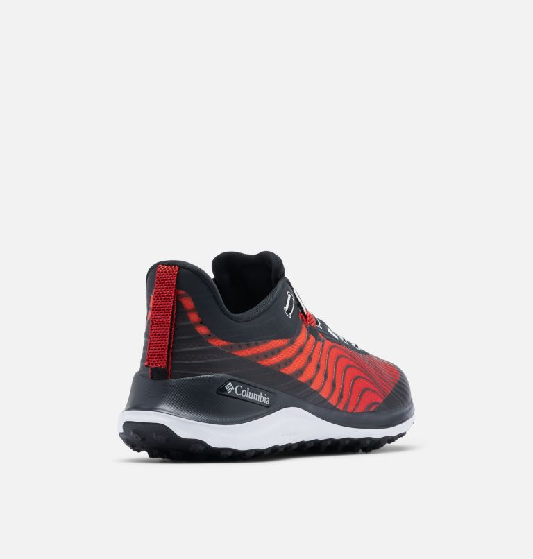 Men's Columbia Escape Ascent Trail Shoe, Color: Black, Bright Red, image 9