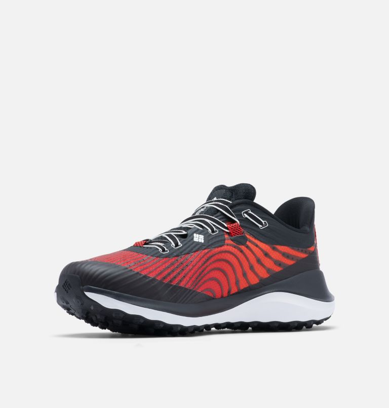 Chaussure de course sur sentier Columbia Escape Ascent pour homme, Color: Black, Bright Red, image 6