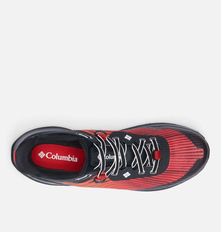 Chaussure de course sur sentier Columbia Escape Ascent pour homme, Color: Black, Bright Red, image 3