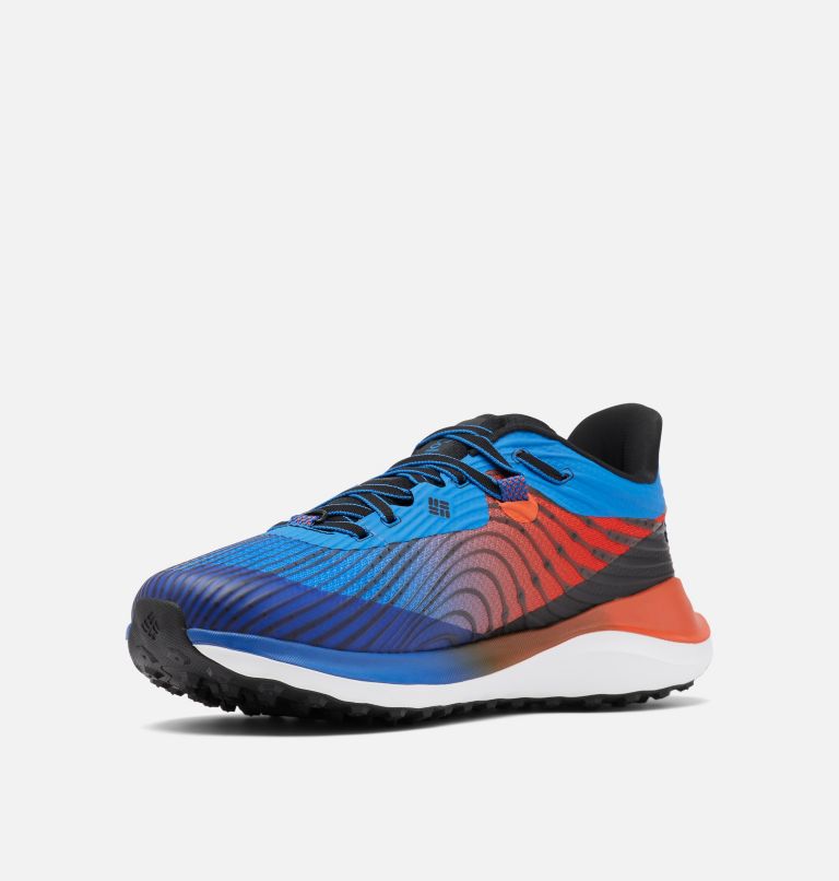 Men’s Escape Ascent Trail Running Shoe, Color: Bright Indigo, Autumn Orange, image 6