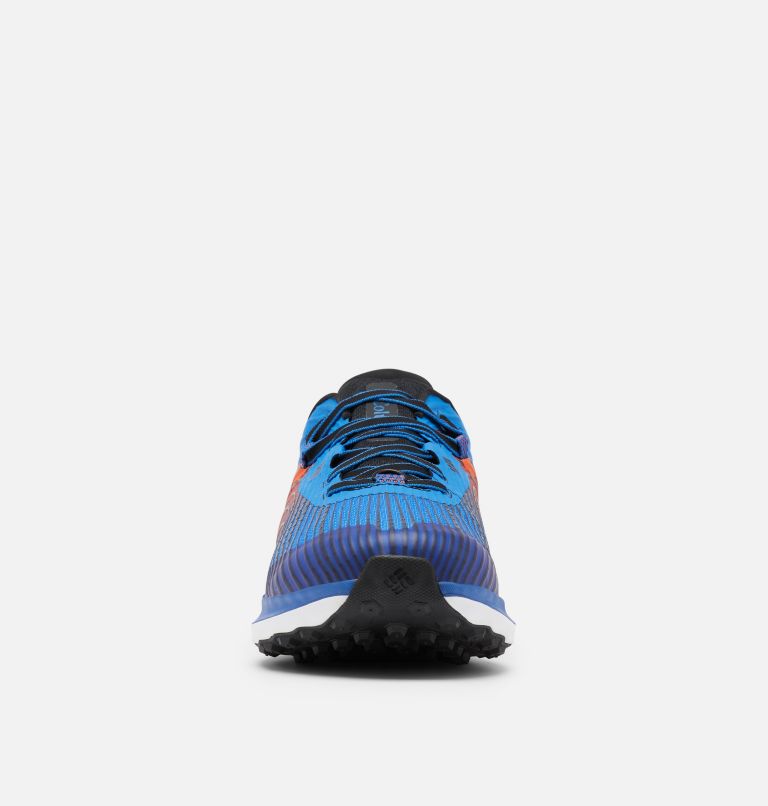 Men’s Escape Ascent Trail Running Shoe, Color: Bright Indigo, Autumn Orange, image 7