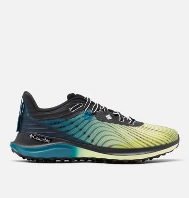 Men&rsquo;s Escape Ascent&trade; Trail Running Shoe COLUMBIA ESCAPE ASCENT&trade; | 797 | 10, Neon Light, Aegean Blue, front