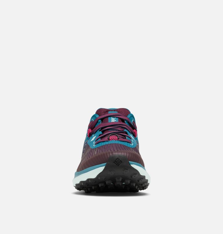Women’s Escape Ascent Trail Running Shoe, Color: Marionberry, Deep Water, image 7