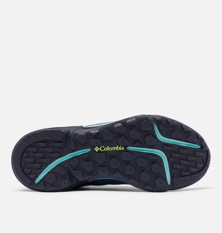 Women's Vitesse Mid OutDry Shoe, Color: Night Tide, Lime Glow, image 4