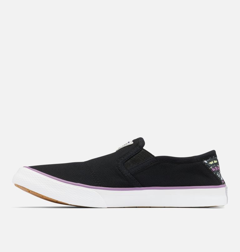 Thumbnail: Women's PFG Slack Water Slip Shoe, Color: Black, Dark Lavender, image 5