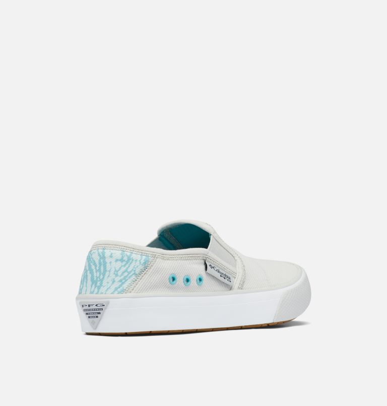 Chaussure sans lacets PFG Slack Water pour femme, Color: Grey Ice, Sea Wave, image 9