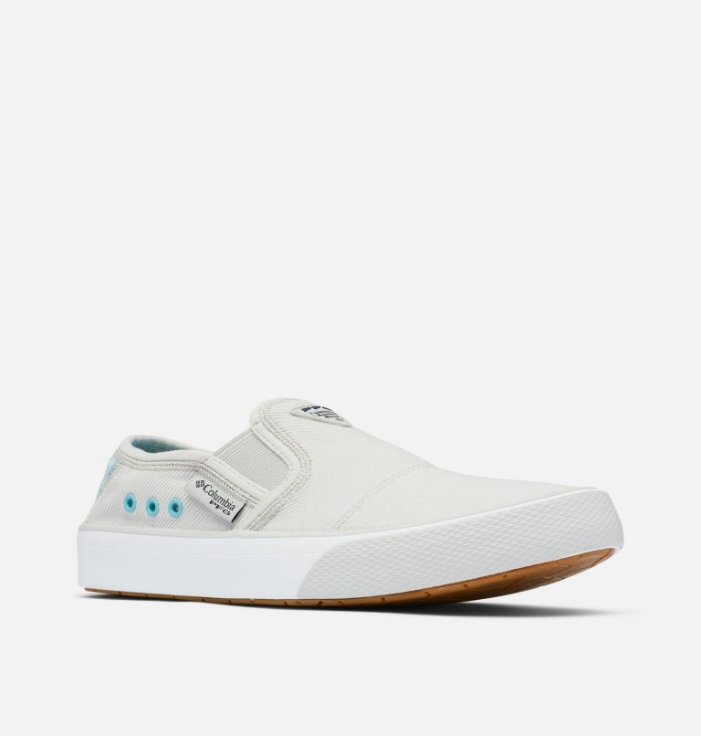 Chaussure sans lacets PFG Slack Water pour femme, Color: Grey Ice, Sea Wave, image 2
