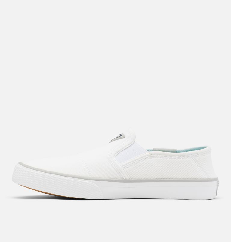 Women's PFG Slack Water Slip Shoe, Color: White, Slate Grey