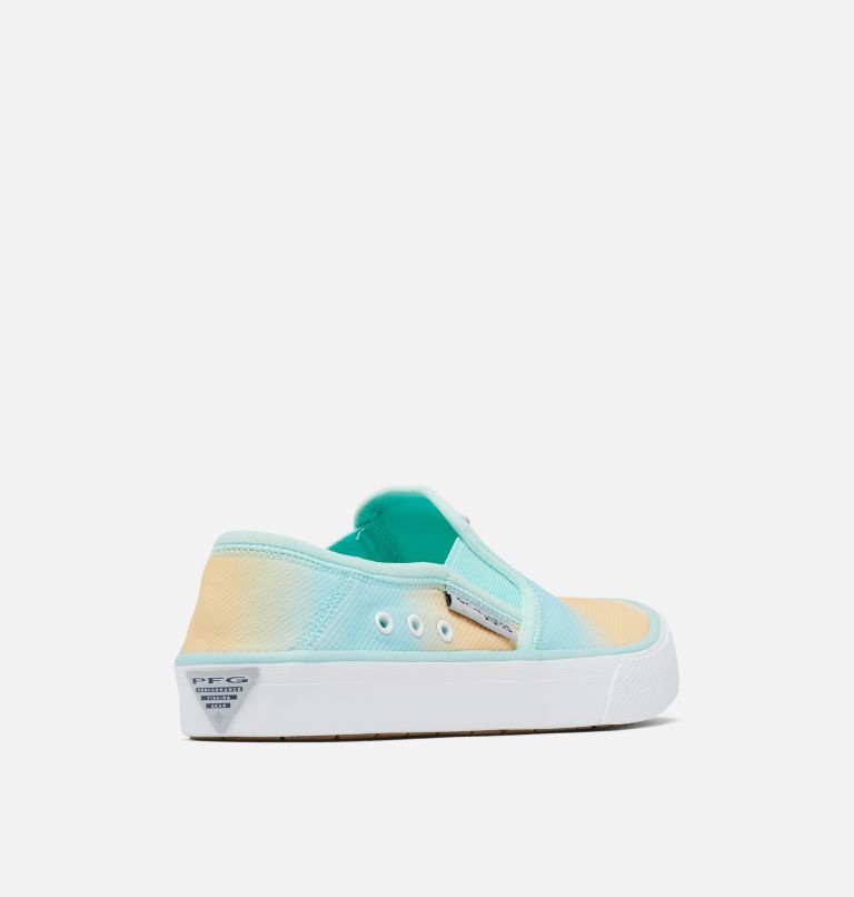 Chaussure sans lacets PFG Slack Water pour femme, Color: Gulf Stream, White, image 9