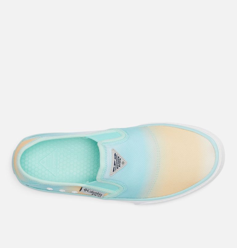 Chaussure sans lacets PFG Slack Water pour femme, Color: Gulf Stream, White, image 3