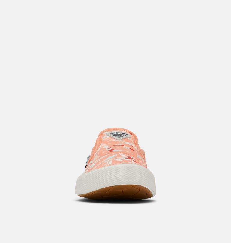 Thumbnail: Women's PFG Slack Water Slip Shoe, Color: Bright Peach, Icy Morn, image 7