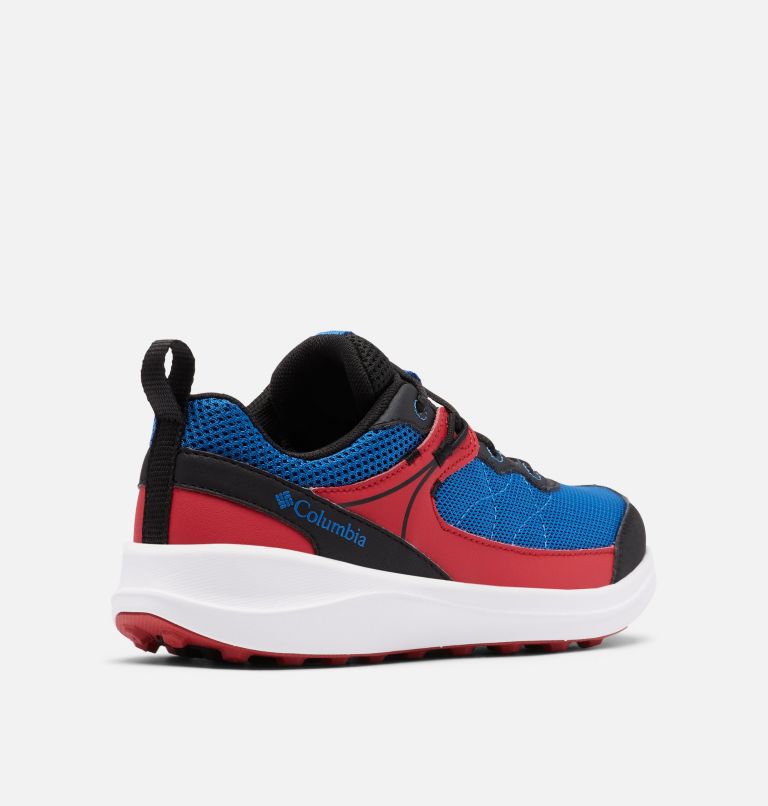 Youth Trailstorm Walking Shoe, Color: Black, Bright Indigo, image 9