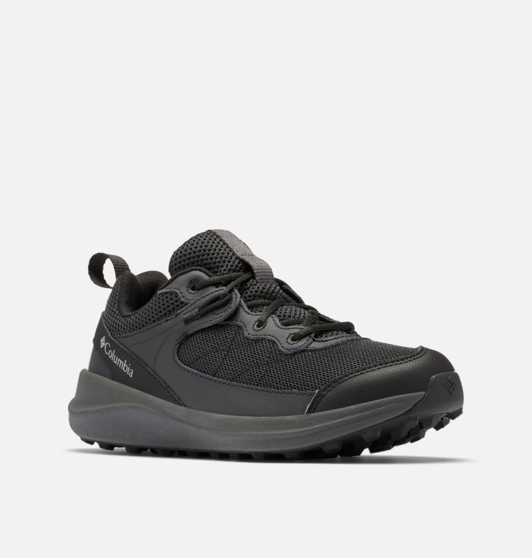 Big Kids' Trailstorm Shoe, Color: Black, Dark Grey, image 2