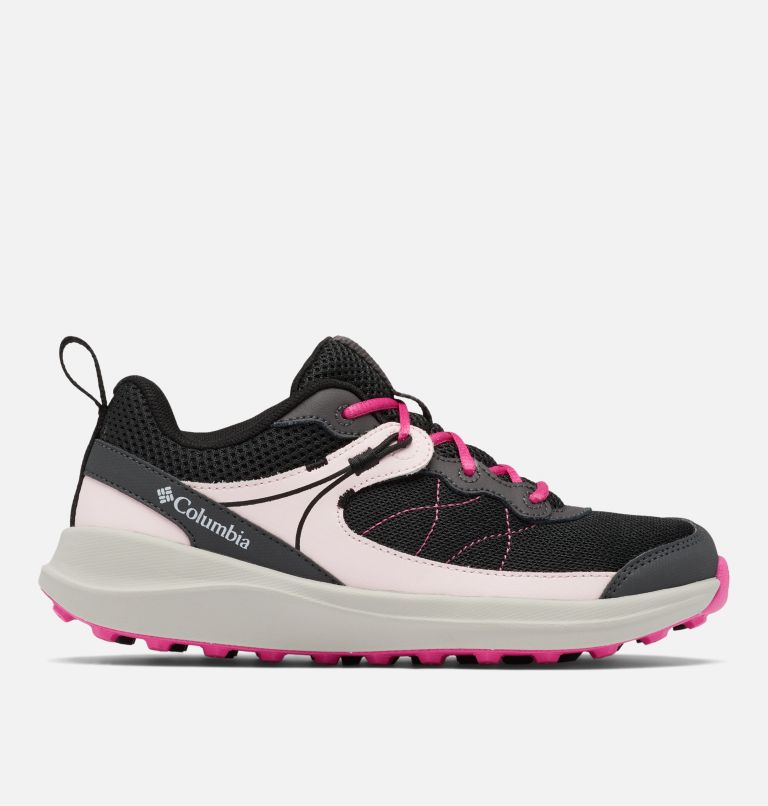 Thumbnail: Youth Trailstorm Wanderschuh, Color: Black, Pink Ice, image 1