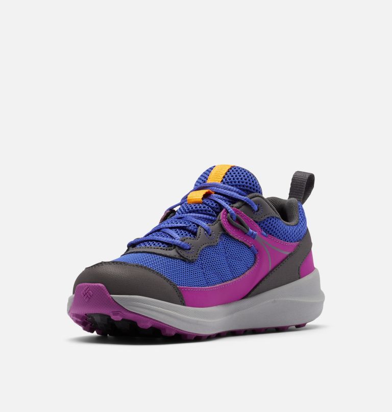 Youth Trailstorm Walking Shoe, Color: Light Grape, Bright Plum, image 6