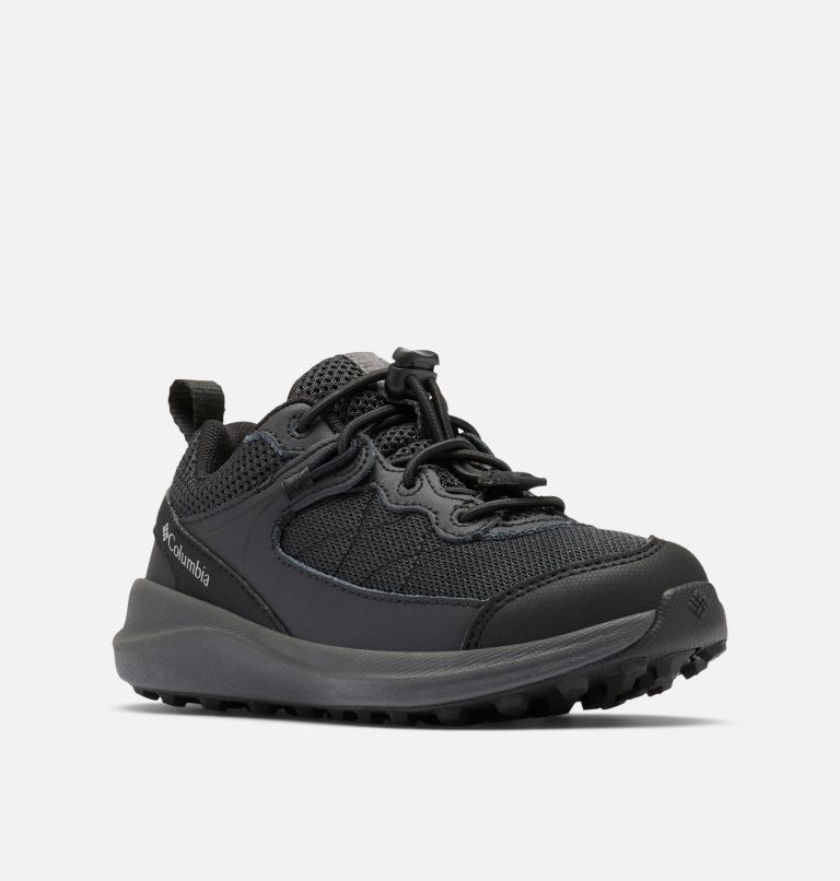 Little Kids' Trailstorm Shoe, Color: Black, Dark Grey, image 2