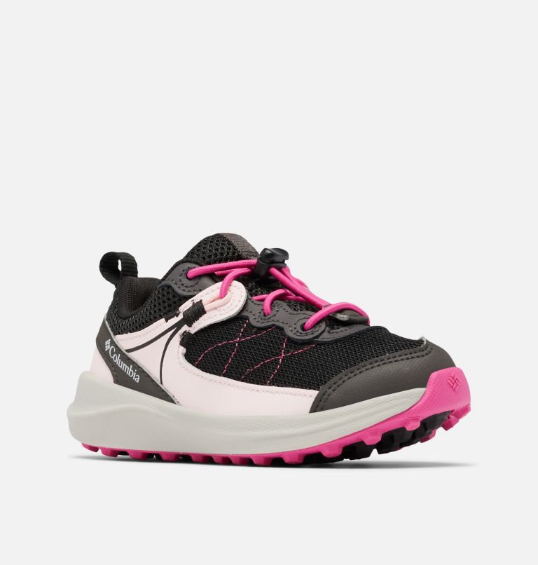 Columbia Trailstorm Shoes Black White Pink Baby - 29