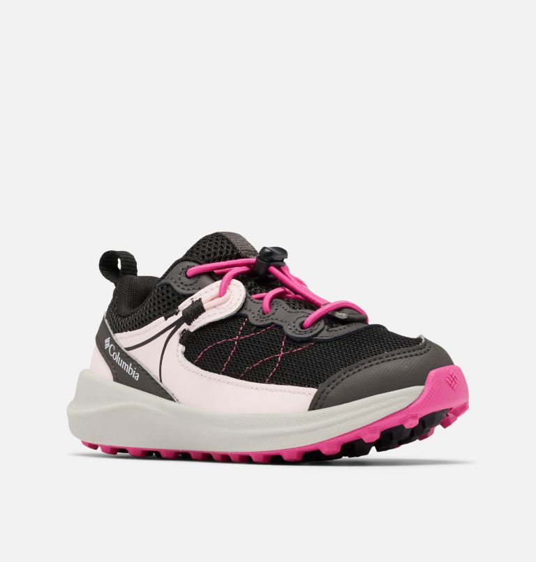 Thumbnail: Chaussure Trailstorm pour grand enfant, Color: Black, Pink Ice, image 2