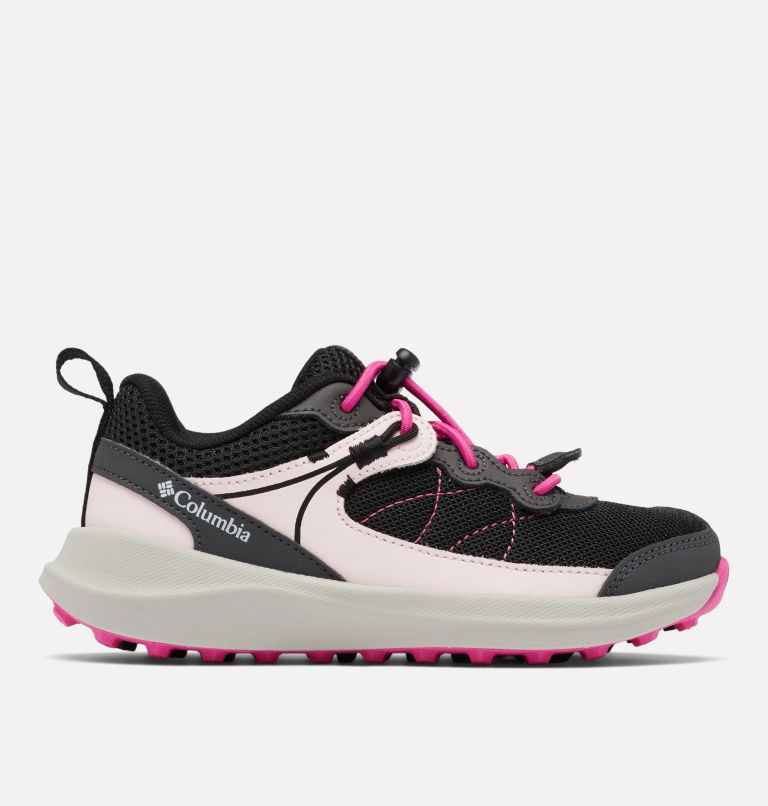 Kids' Trailstorm Walking Shoe, Color: Black, Pink Ice, image 1
