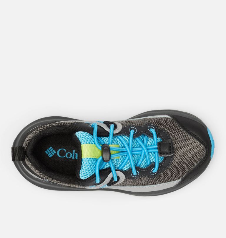 Thumbnail: Kids' Trailstorm Walking Shoe, Color: Dark Grey, Cyan Blue, image 3