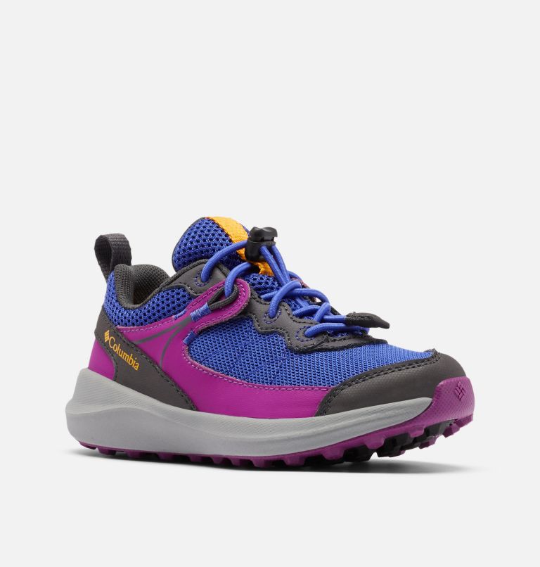 Kids' Trailstorm Walking Shoe, Color: Light Grape, Bright Plum, image 2