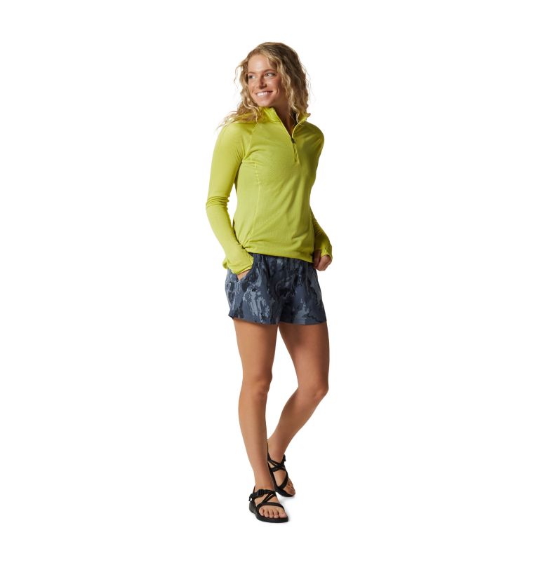 Women's Dynama/2 Short, Color: Blue Slate Crag Camo Print, image 5