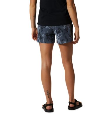 Women's Dynama/2 Short, Color: Blue Slate Crag Camo Print