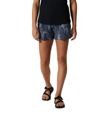 Women's Dynama/2 Short, Color: Blue Slate Crag Camo Print