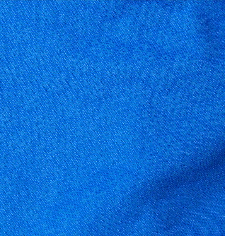 Men's PFG Zero Rules Ice Short Sleeve Shirt, Color: Blue Macaw, image 7