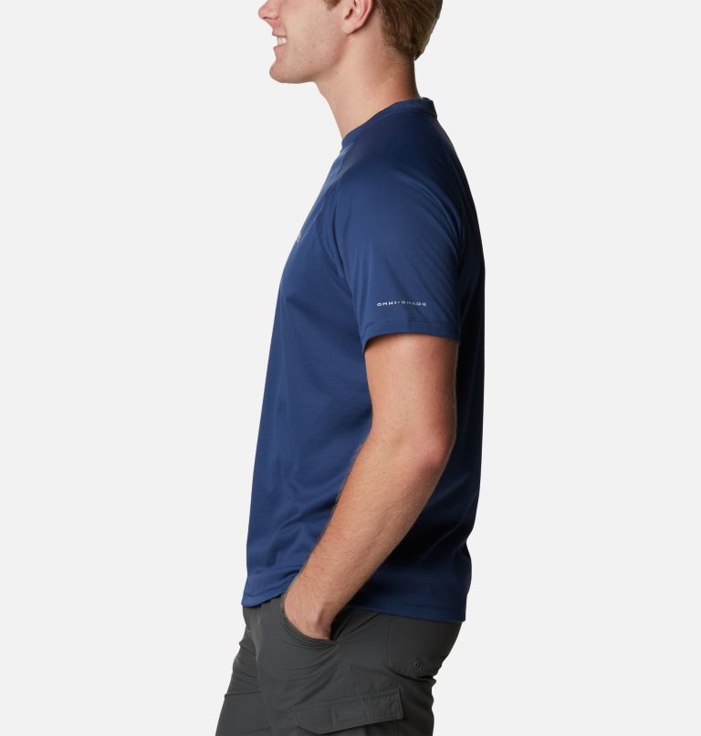 Men's PFG Zero Rules Ice Short Sleeve Shirt, Color: Carbon, image 3
