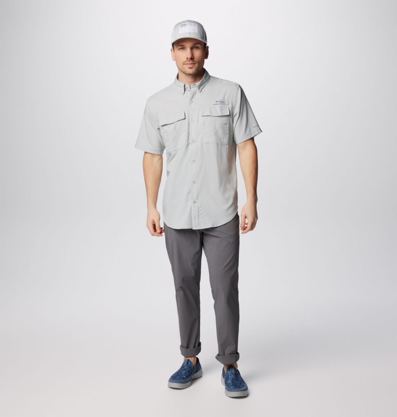 Men's PFG Blood and Guts™ IV Woven Short Sleeve Shirt 3