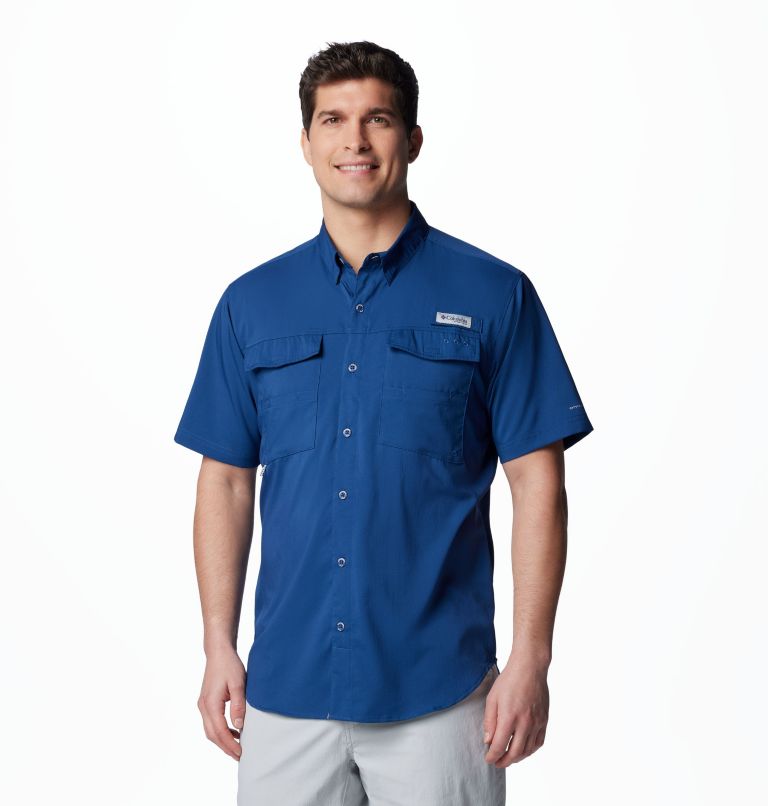 Columbia Sportswear Blood And Guts IV Woven SS - Mens - Ocean Blue