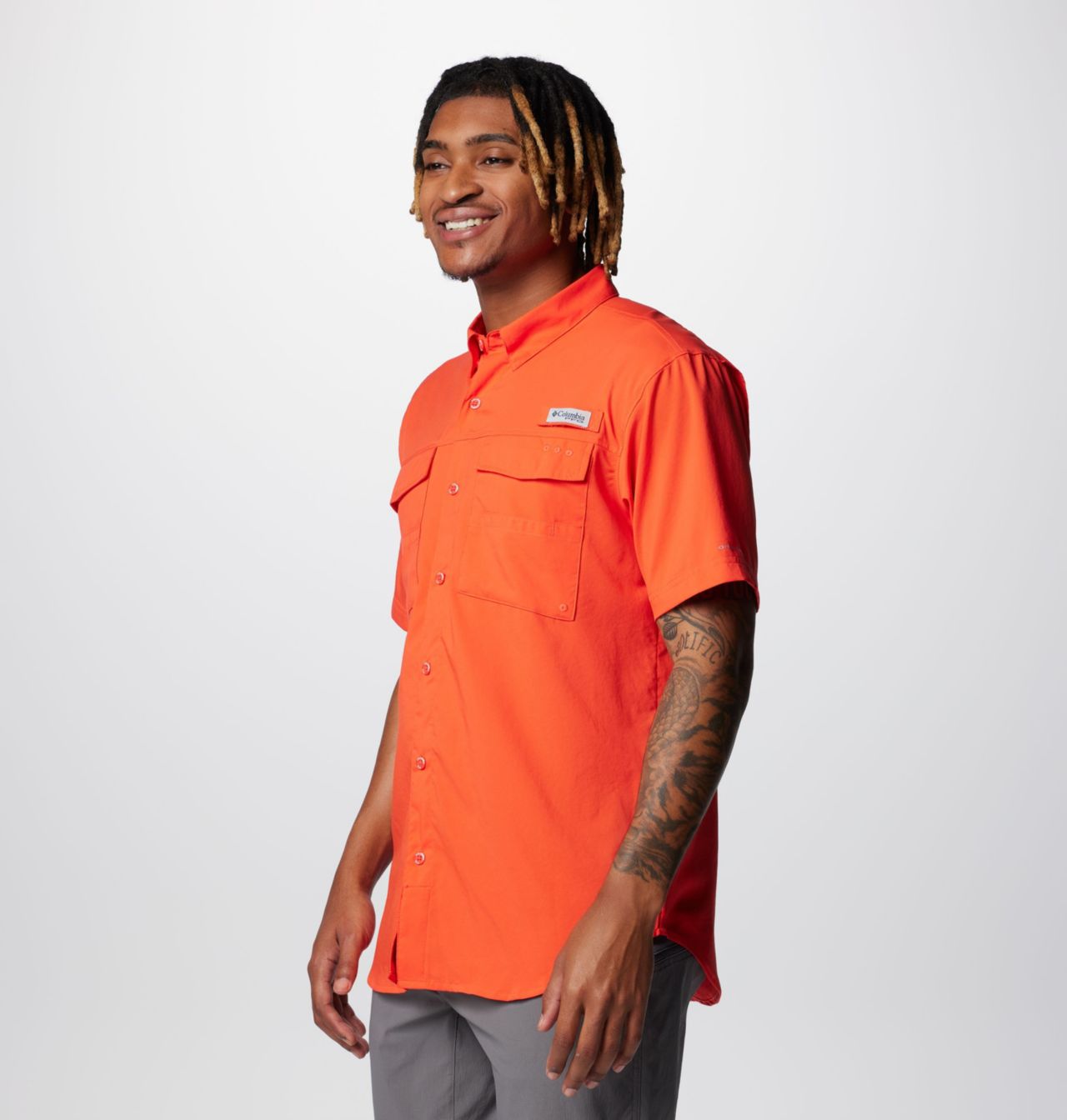Men's PFG Blood and Guts™ IV Woven Short Sleeve Shirt 4