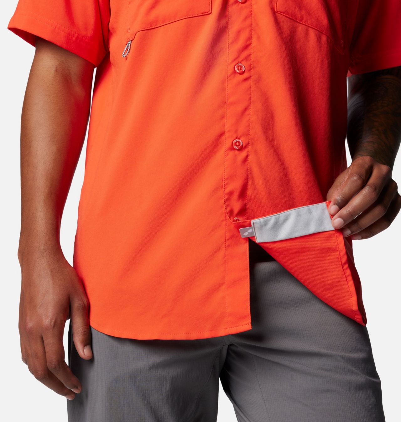 Men's PFG Blood and Guts™ IV Woven Short Sleeve Shirt 7