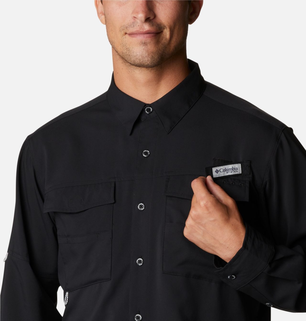 Men's PFG Blood and Guts™ IV Woven Long Sleeve Shirt 4