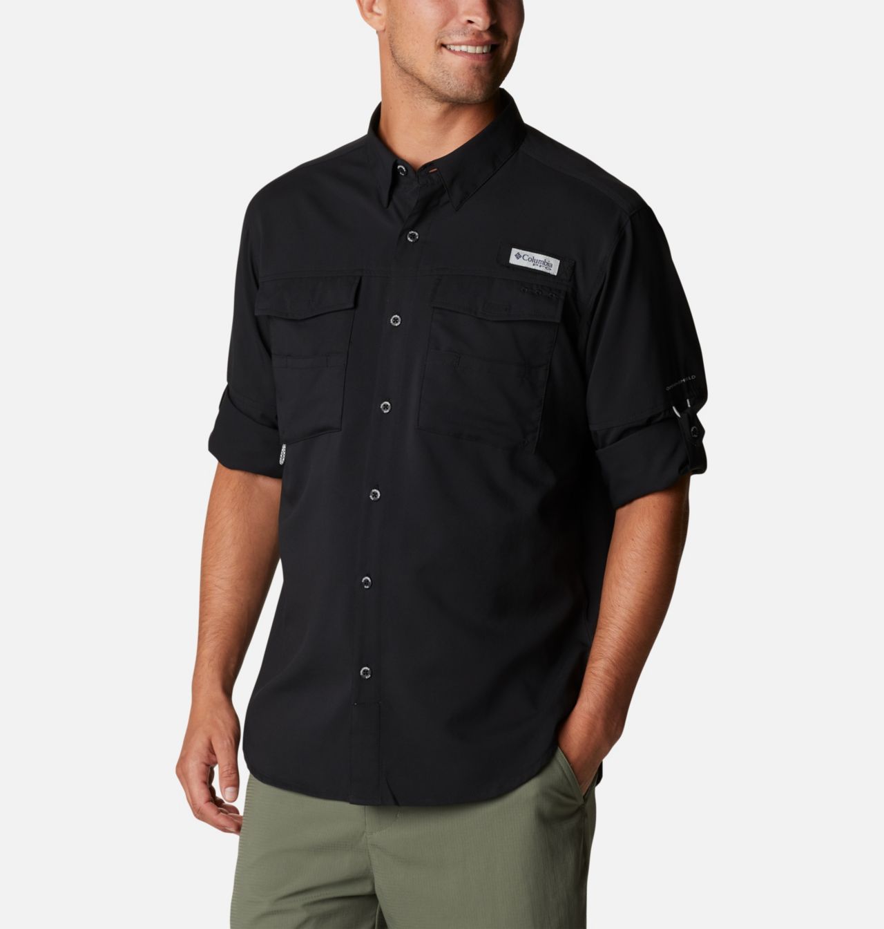 Men's PFG Blood and Guts™ IV Woven Long Sleeve Shirt 7