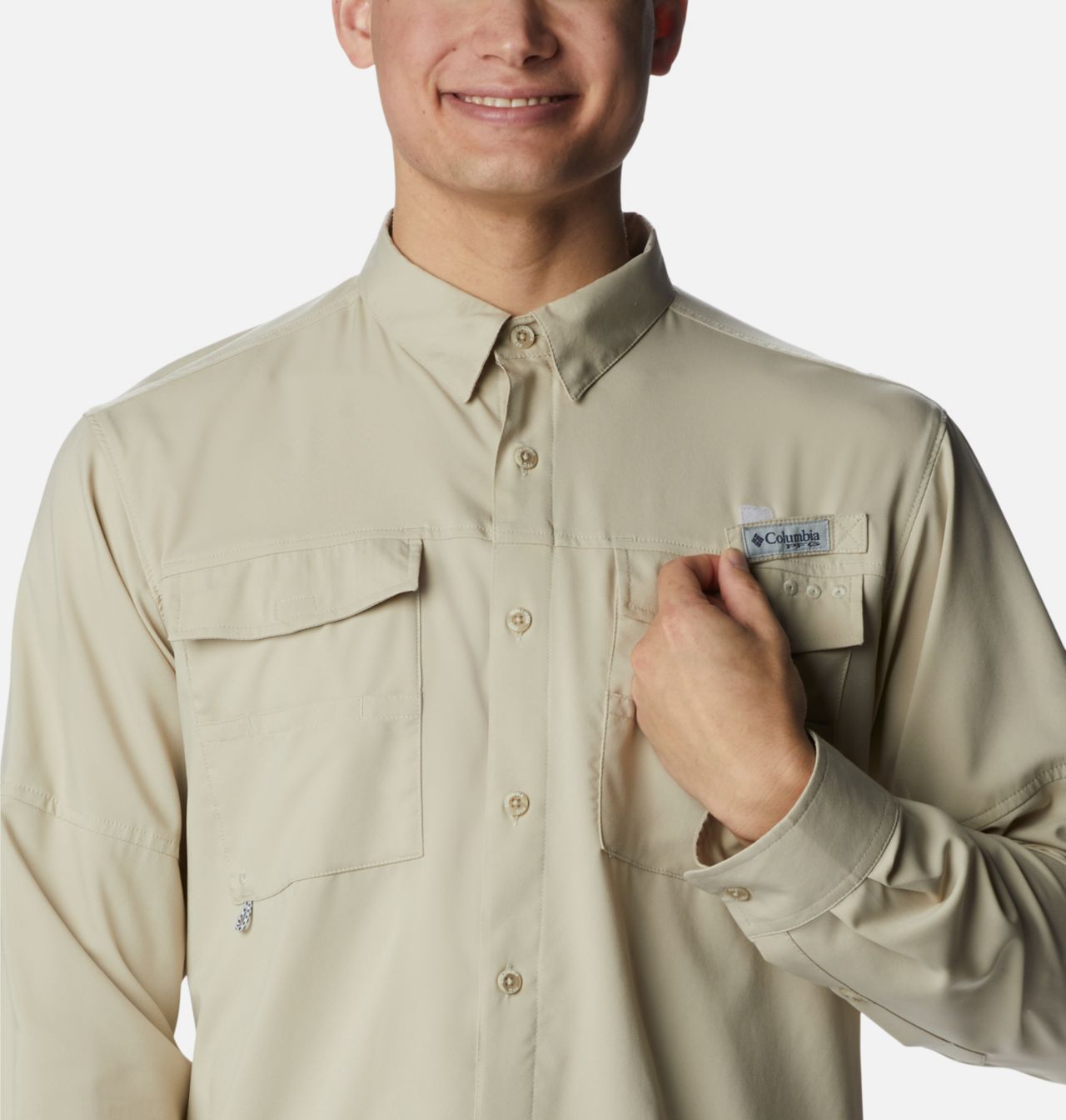 Men's PFG Blood and Guts™ IV Woven Long Sleeve Shirt 4