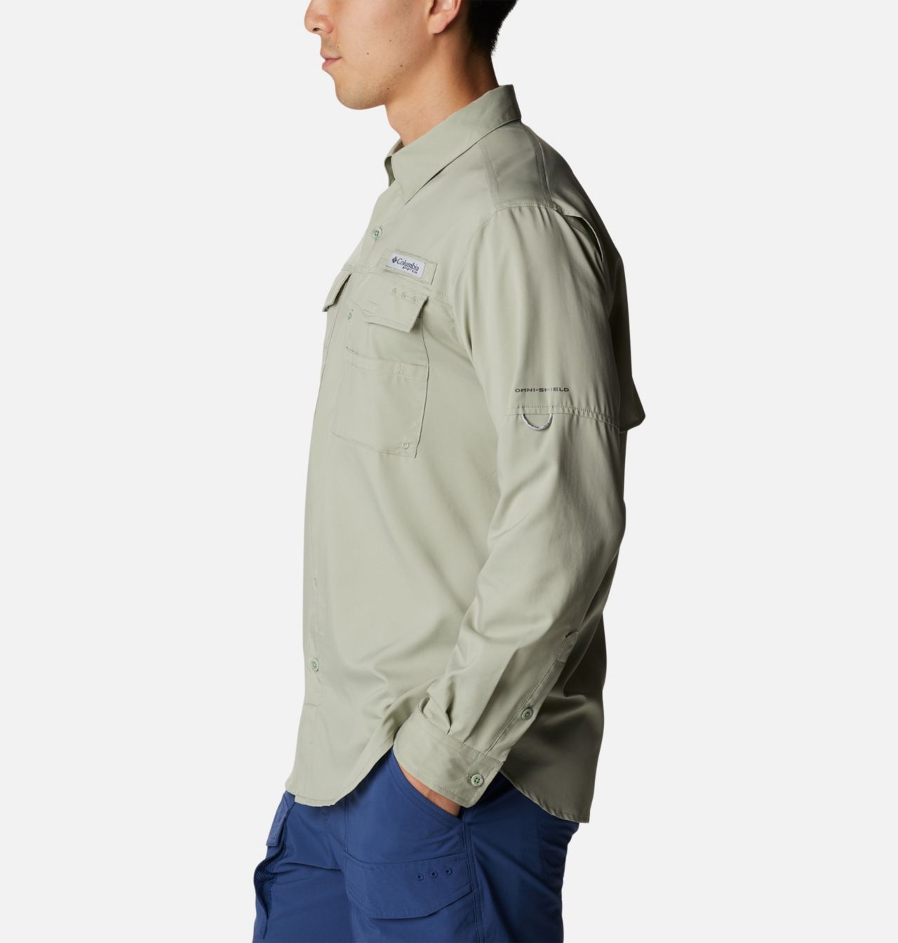 Men's PFG Blood and Guts™ IV Woven Long Sleeve Shirt 3