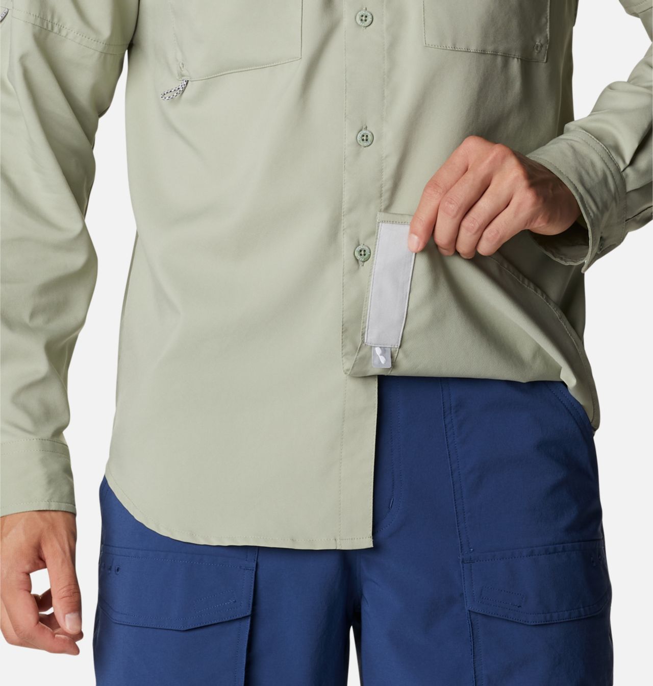 Men's PFG Blood and Guts™ IV Woven Long Sleeve Shirt 6