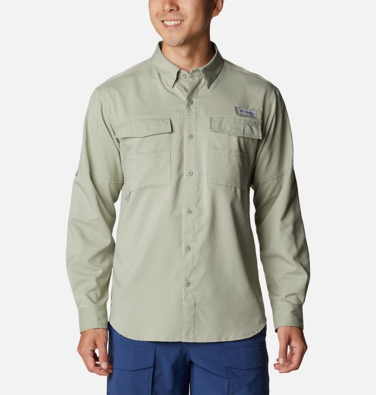 Men's PFG Blood and Guts™ IV Woven Long Sleeve Shirt 1