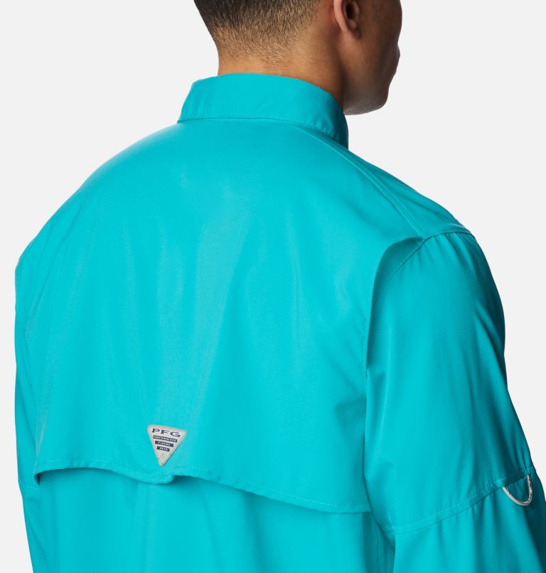 Men's Blood and Guts IV Technical Shirt, Color: Turquoise, image 5