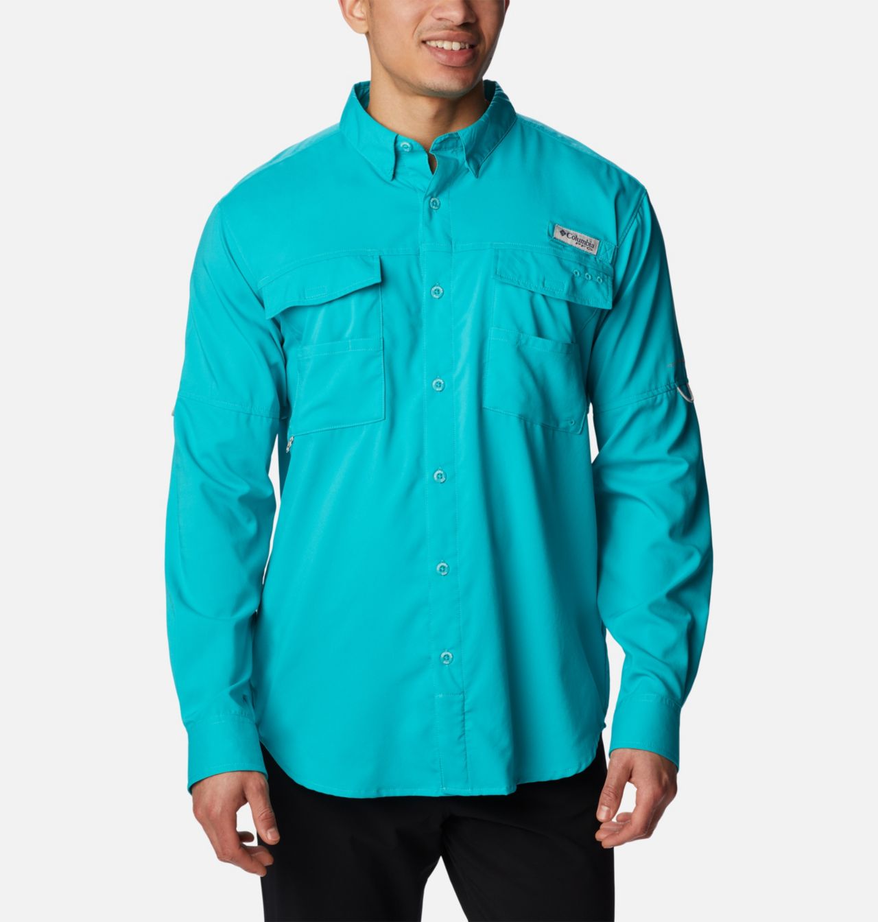 Men's PFG Blood and Guts™ IV Woven Long Sleeve Shirt 1